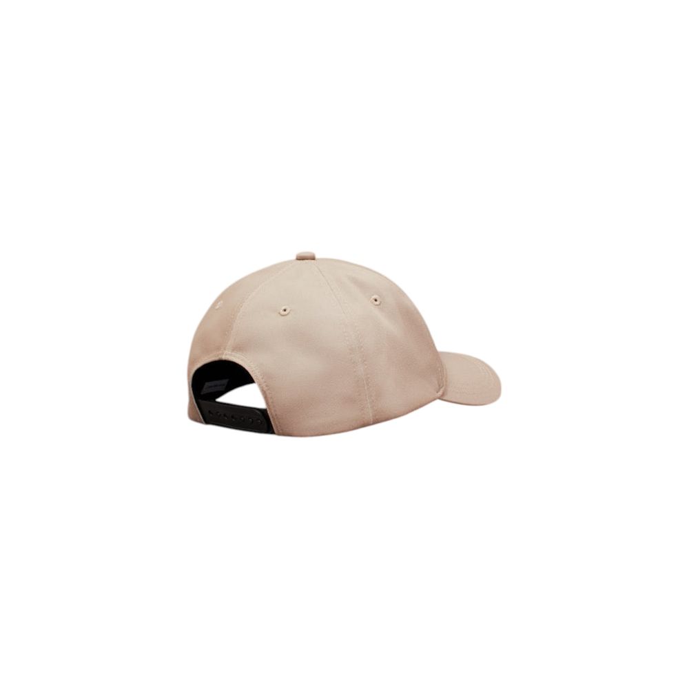 Beige Recycled Polyester Cap (Baseball Hat)