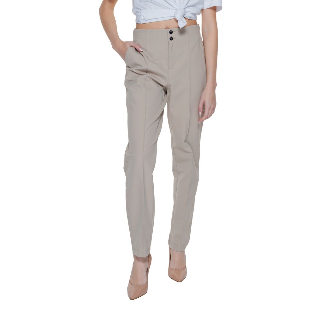 Beige Polyamide Pant